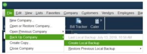 When is a QuickBooks Backup not a Backup?